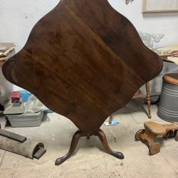 Antique Tilt Top Table 19th Century 