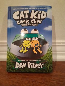 Cat kid comic club book