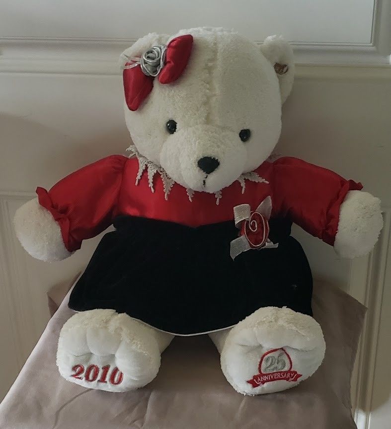 2011 DanDee 25th Anniversary 20" Christmas/Holiday Teddy Bear Plush Stuffed Animal
