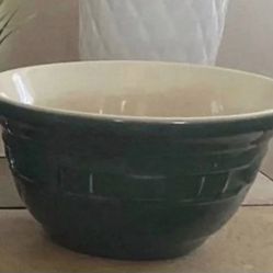 Longaberger Woven Traditions Ivy Green Bowl 