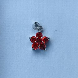Daisy Flower Pendant Charm