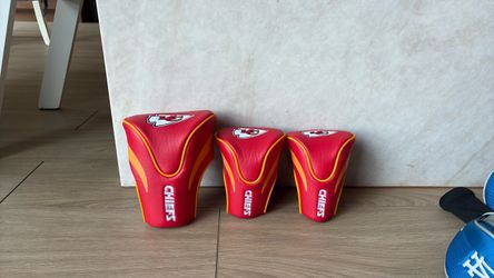 Kansas City Chiefs Golf Club Headcovers Set of 3