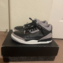 Air Jordan 3 Retro Black/Fire Red (2007) – Women’s 8.5 