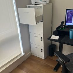 Wood File Cabinet