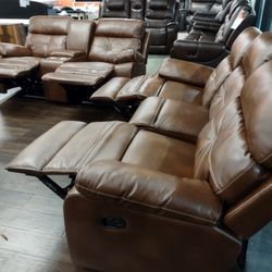 New Recliner Sofa And Loveseat