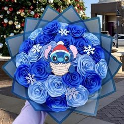 Stitch xmas bouquet 