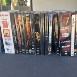 Movie Collection.  Some Blu-ray Unopened. 