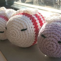 Crochet Love Bees,Made My Daughter $10 Each And Discount If You Buy More Than One..More Information In Description 