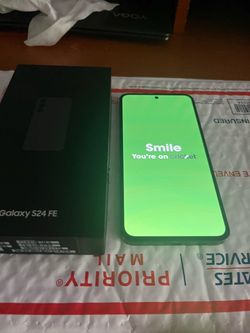 Samsung Galaxy S24 FE with Box