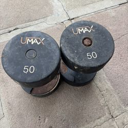 50lb Pair Dumbbells