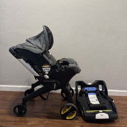 Gently Used Doona Infant Car Seat & Stroller with Base