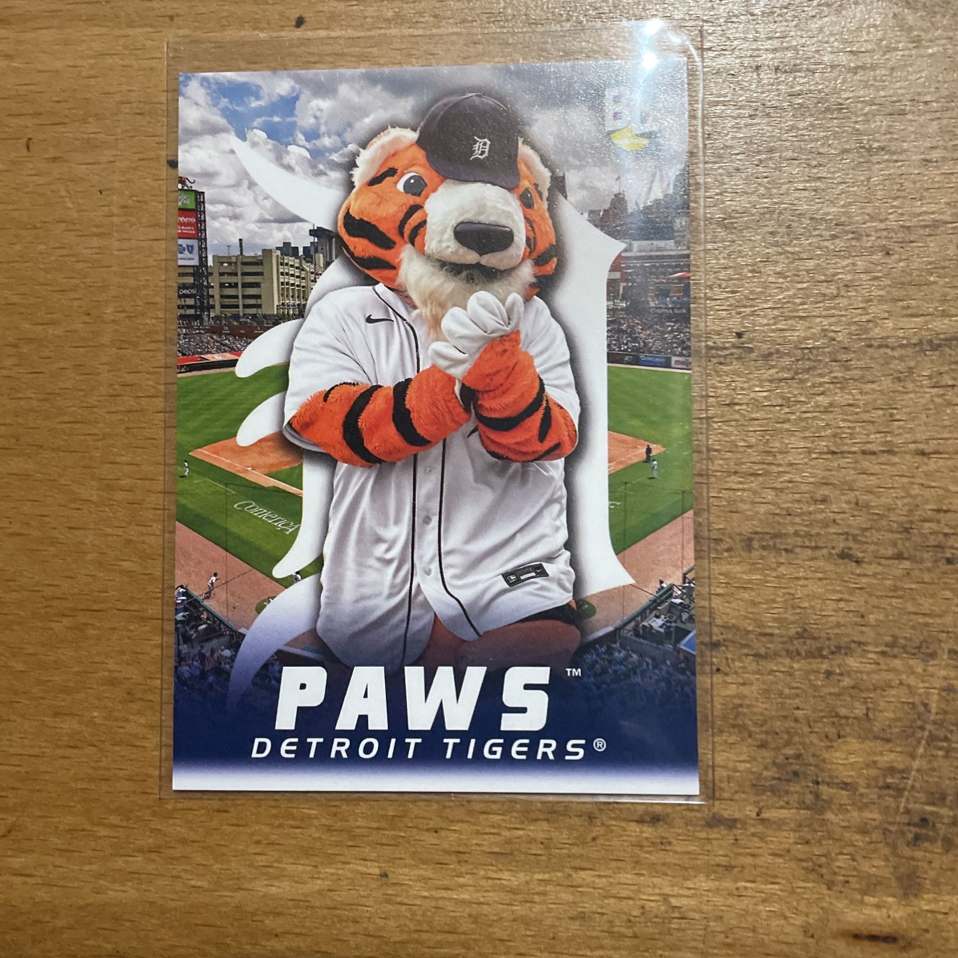 2023 BIG LEAGUE PAWS MASCOT CARD 