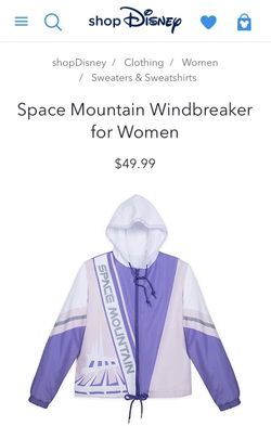 Disney space mountain wind breaker