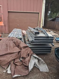 Galvanized Steel Metal Studs Large Lot