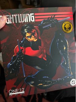 Mezco New 52 red nightwing SDCC Exclusive color *Brand New*