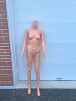 Used Female Mannequin, 65 Inch Adjustable and Detachable no  Base/stand. Clean