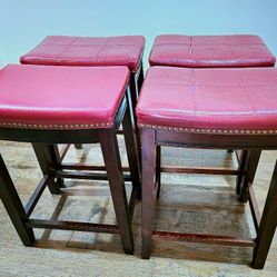 Red Barstools 