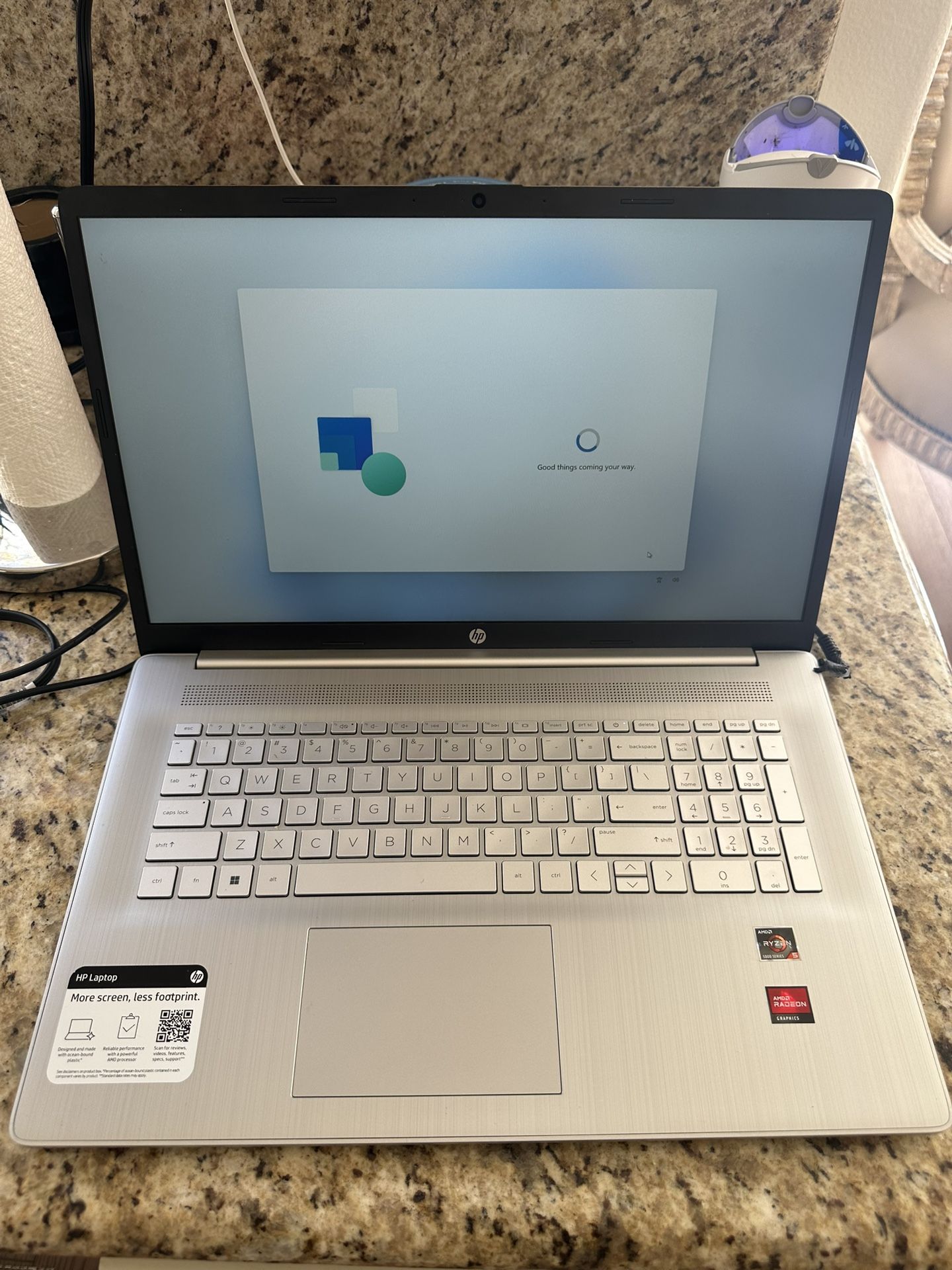 HP 17” Laptop – Ryzen 5 5500U / 8GB RAM / 512GB SSD / Windows 11 – Excellent Condition