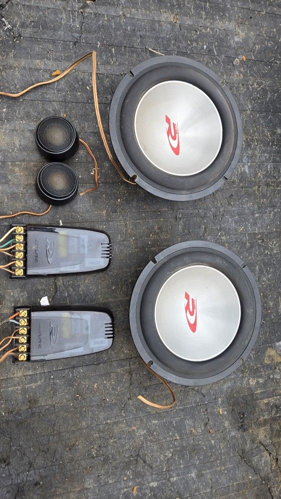 Alpine Crossovers And Tweeters