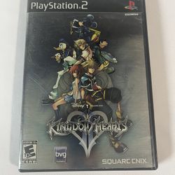 Kingdom Hearts II Sony PlayStation 2 PS2 Complete With Manual Black Label Tested