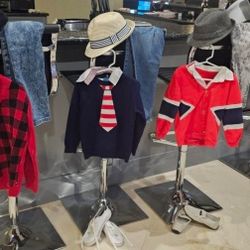 3 Stylish Outfits With Hats And Shoes 5-6T