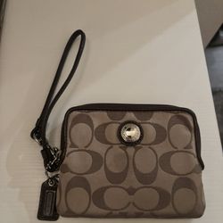 Vintage Coach Wallet Wrislet 