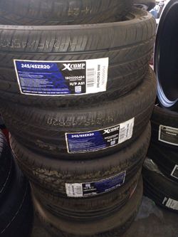 New Set of tires 245 45 20 GLADIATOR