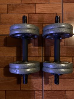 20 lb adjustable dumbbell