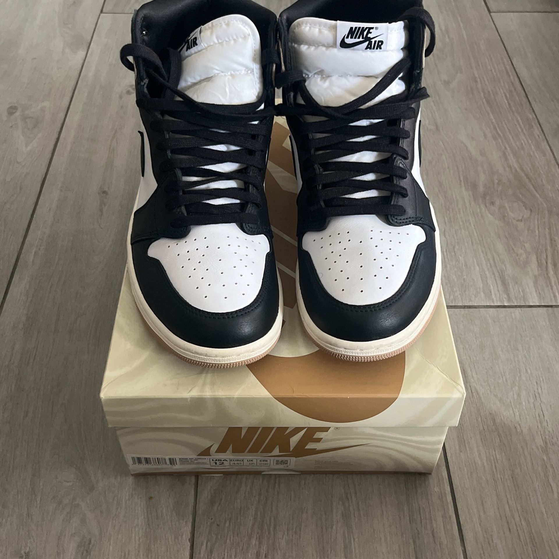 Woman’s Air Jordan 1 Retro High OG. Woman Size 12, Mens Size 10.5.