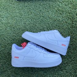 supreme x air force 1 white