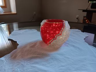 Handmade Deco Beach Glass Vase