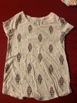 PINK JUSTICE SHIRT SIZE 10