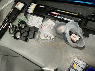 NEW QuickJack 6000TL Hydraulic Lifts + Castor Kit + Hydraulic Fluid