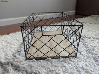 Wood and Metal Box