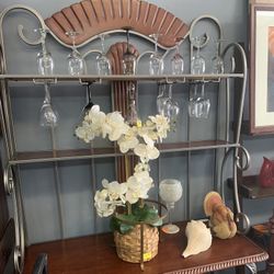 Tall Wood Rack