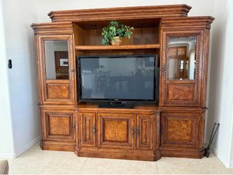 Entertainment center.