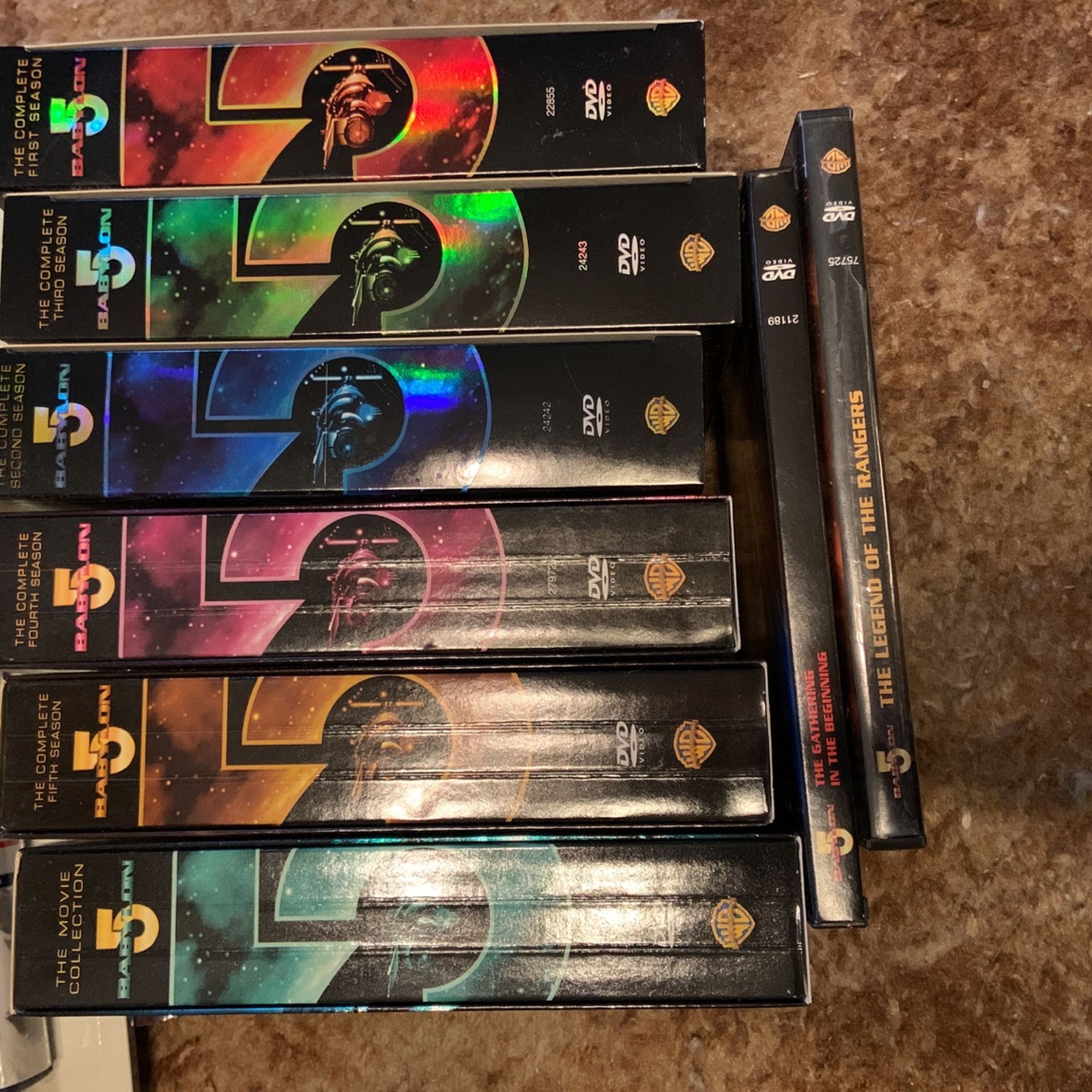 New DVDs.. Popular Series .. Pop Culture…Sci Fi Babylon Five Series $120 And Movie Bonus Pack $10 . Unplayed.