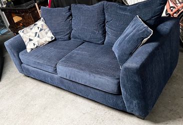 Blue Sofa Couch
