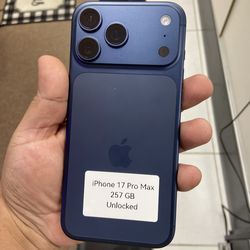 iPhone 17 Pro Max 257GB Unlocked Cash or $50 down