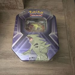 Sealed Pokémon tyranitar triple whammy tin