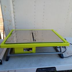 Ryobi 7" Wet Tile Saw