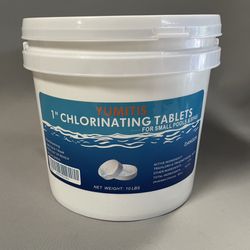 10lbs 1in Swimming Pool Chlorinating Tablets Chlorine Tabs