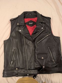 Commando leather vest - Straight to Hell apparel
