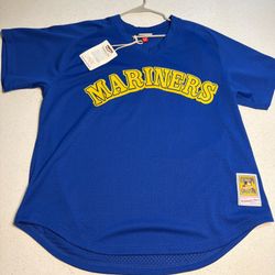 Ken Griffey JR #24 MARINERS Mitchell & Ness Batting Practice Jersey 3XL NWT