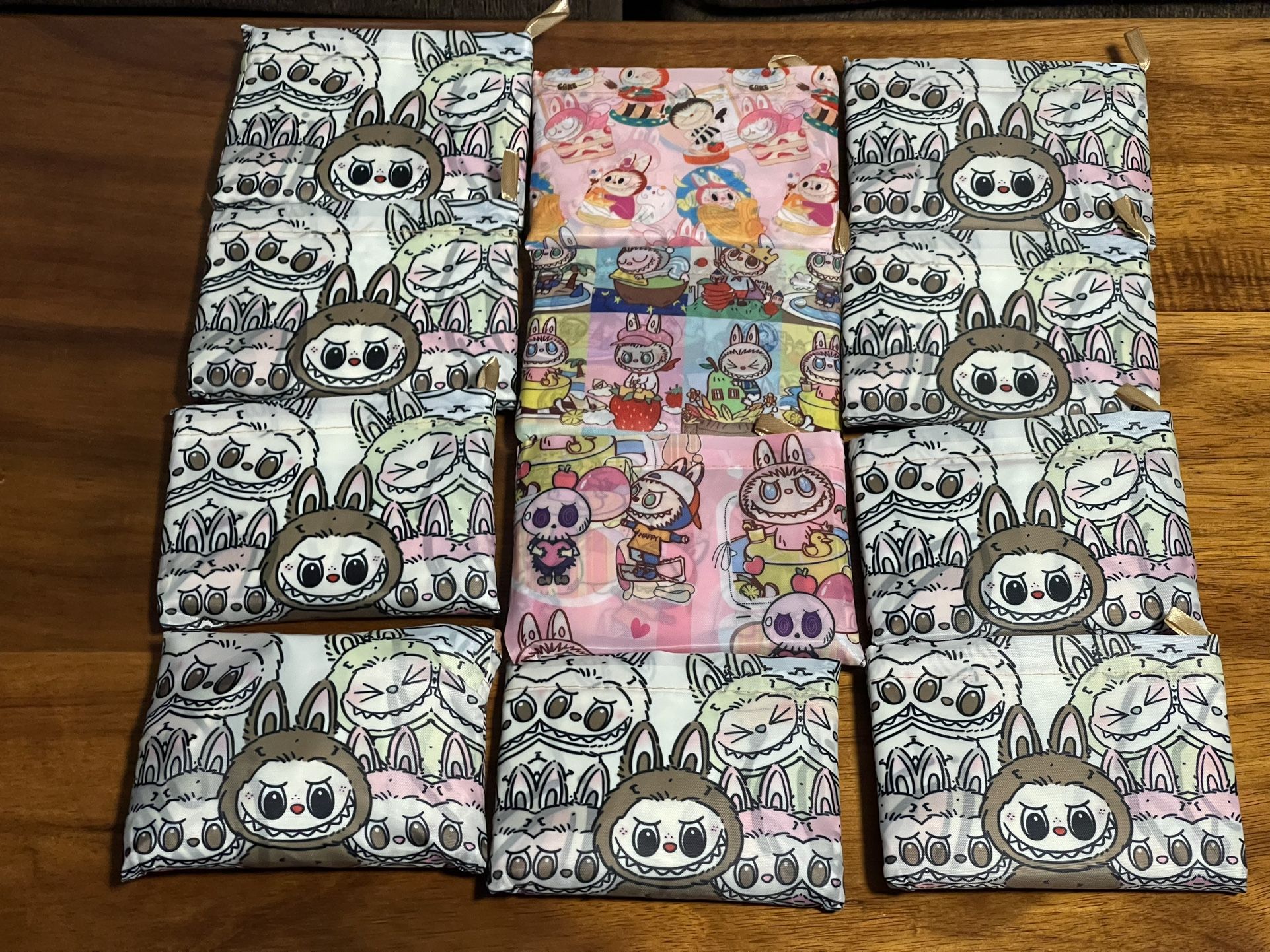 Labubu Bag foldable reusable nylon