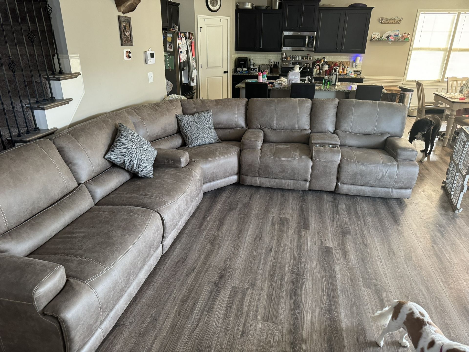 Warrendale 3 Pc Power Reclining  Sectional