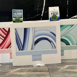 6534276 Apple 24” all in one m3 chip 8 core 256gb latest model 