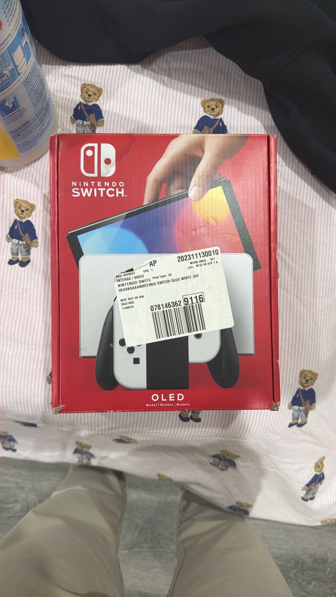 Nintendo Switch OLED WHITE JOY