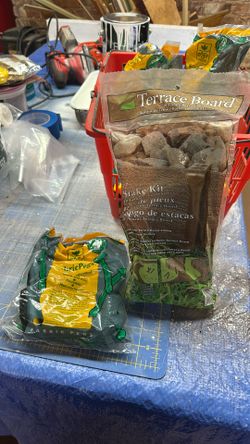 Stake And fabric Pegs