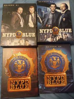 4- NYPD BLUE Dvd's Seasons 1-4